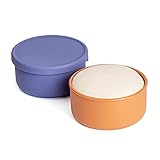 Rula Pizza Dough Proofing Box, Silicone Pizza Dough Container with Lid Stackable，Round Food...