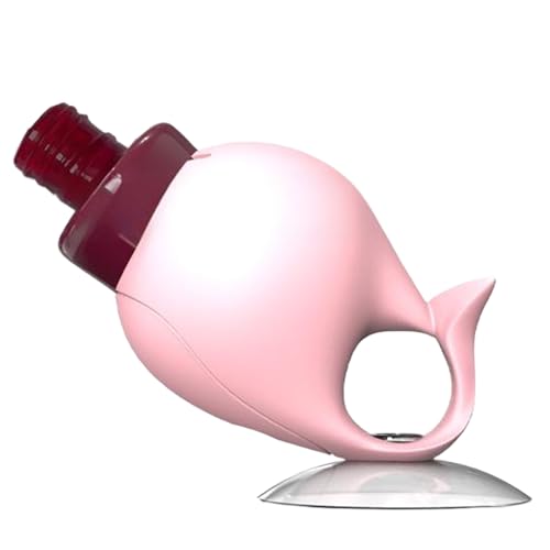 Soporte de esmalte de uñas, organizador de esmalte de uñas - Soporte de botella de esmalte de uñas de flor,Silicona Compact Portable Bottle Resto para niñas Adolescentes Stilly Art Salon Uso casales