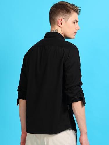 Image of StitchX Men's Full Sleeve Core Essentials Twill Over-Dyed Shirt XS-2XL
