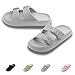 Produktbild SCHLAPPY Original Belt, Badeschuhe für Damen & Herren, Badelatschen-Wolkenschuhe 100% Plastikfrei, Wasserfest & Rutschfest (Grau, EU Schuhgrößensystem, Erwachsene, Numerisch (von/bis), M, 40, 41)