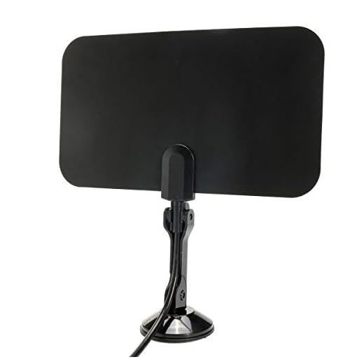 SHUERZI 1,5 m Plate intérieure numérique LA TÉLÉ Antenne Haute def pour TV HDTV VHF UHF TV Renard LA TÉLÉ Scout