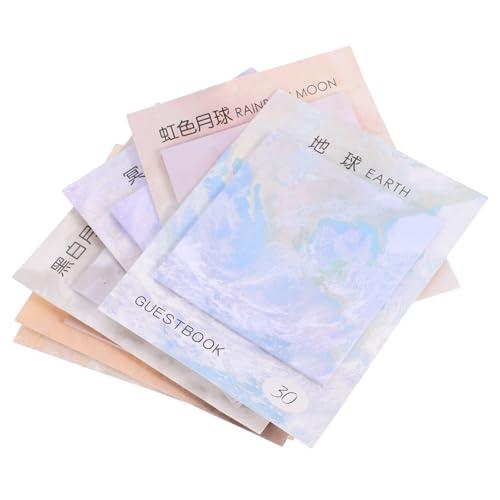 WOONEKY 便利貼 冊 付箋メモパッド ポータブル小型 ノート紙 オフィス学用品 高耐久性 耐変形 使いやすい手帳用紙 学生やビジネス向け