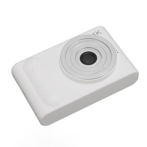 Appareil photo compact pour vlog et voyages écran TFT 2,4 pouces blanc