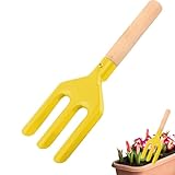 Juego De Jardinería para Niños,Herramientas Infantiles con Mangos de Madera y Rastrillo - Juguete De Y Jardín Al Aire Libre | para Niños Y Niñas De 3 4 5 Años En Patio Piscina Casa Exterior