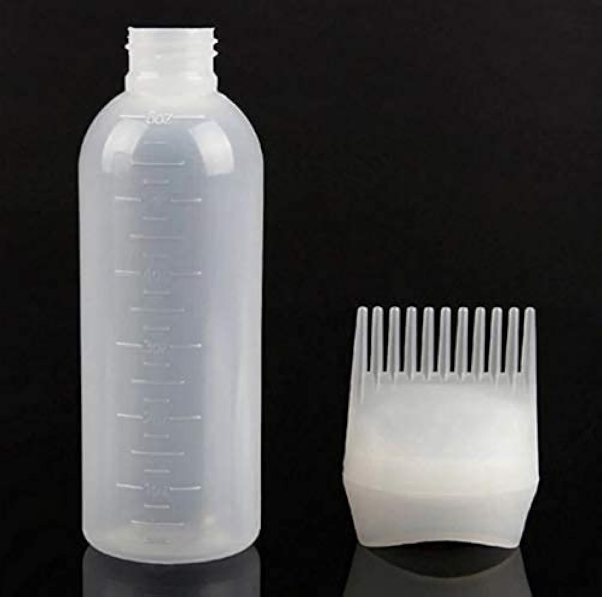 Hair Oil Bottle, Oil Comb 120Ml Dye Applicator Brush