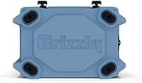 Vista 38 de Grizzly 20 Cooler Cofre de hielo de 20 cuartos de galón duradero con aislamiento rotomoldeado Fabricado en Estados Unidos Garantía de por vida