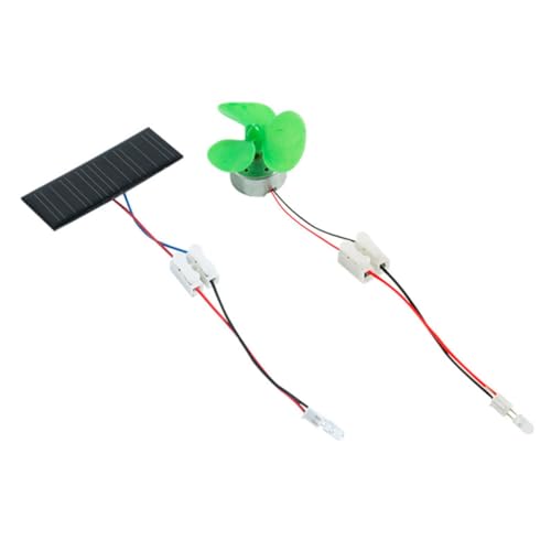 FUNOMOCYA Kit Éducatif Scientifique DIY Éolienne et Solaire Assembleur Manuel pour Garçon Fille Outil Pédagogique pour Écoles Trousse Expérience Scientifique et Apprentissage Électricité