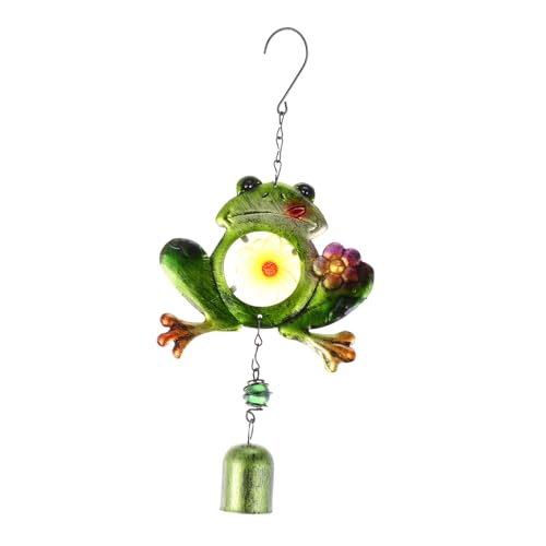 Carillon éolien grenouille, le cadeau idéal pour décorer un jardin ou patio