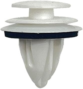 50 Pcs for Door Trim Panel Retainer Clips 90467-10161 94858299, High Strength Plastic Pillar Fasteners, White
