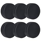 LEVOSHUA 3LB Heavy Duty Outdoor Curtain Weights, Strong Magnetic Gazebo Curtain Weights, Rubber Covered Waterproof Drapery Weight, Prevent Curtain Liner from Blowing Around, Black, 6 Pairs