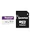 Micro SDXC Memory Card 64GB, Speederlash Camera Plus TF Card with Adapter, Up to 90MB/s Read Speed, 4K UHD&5K Video Support, U1 V30 A1 Rated, Waterproof, for Security Camera, Dashcam, Drones