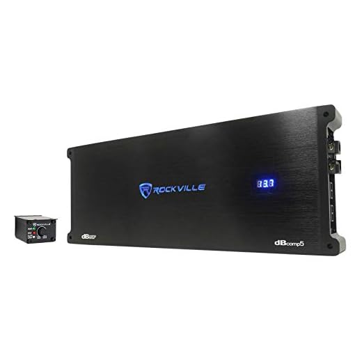 Rockville dBcomp5 Mono Competition Amplifier 3500w RMS CEA Rated! Car Audio Amp