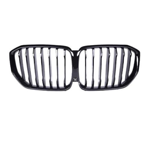 X5 ԗptgLhj[O Grillez [VOO BMW G05 2019-2023+ Ή OX/}bgubNO ԃANZT[ VOC(19-22 Gloss Black-I)