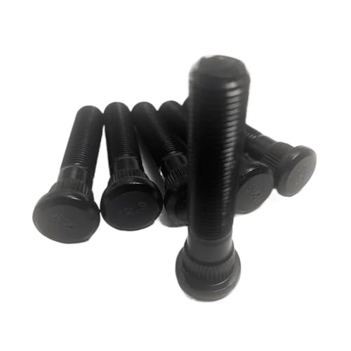 Pernos de rueda M12x1.5 con estría de 14.3mm y longitud de 65mm para buje 2