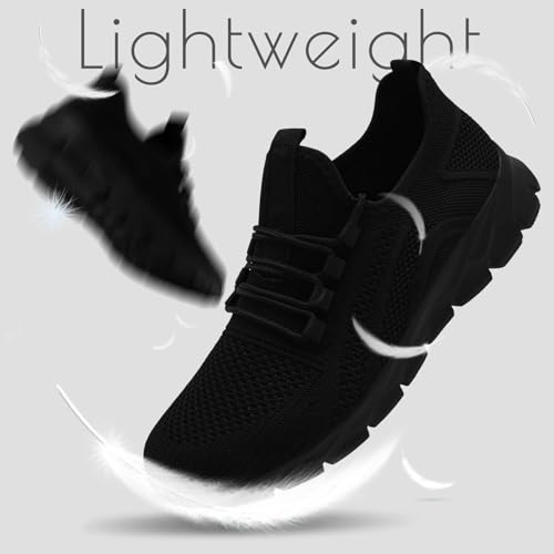 Image of Oltyutc Mens Trainers Running Walking Mesh Slip On Shoes Lightweight Comfortable Badminton Gym Tennis Sneakers Athletic
