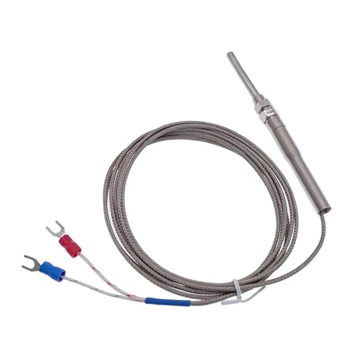 Sonda de acero inoxidable termopar Tipo K para control térmico estable 5