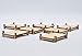 Modular Bridge, Dock, Walkway Basic Set 7PCS Wood Laser Cut Dungeon Terrain for D&D, Pathfinder, Dungeons & Dragons and Other Tabletop RPG