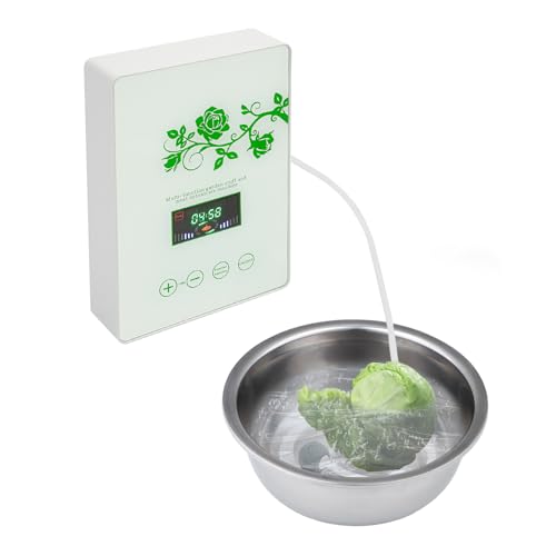 Obst und Gemüse Reiniger Reiniger 600mg/h Touchscreen 2-in-1 Lebensmittel Sterilisator...