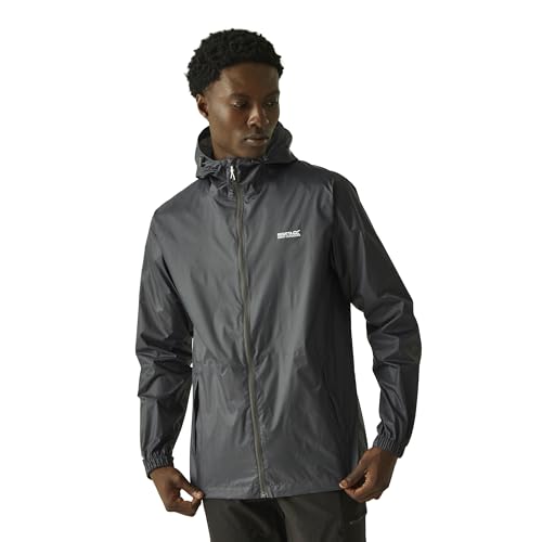 Regatta Wasserdichte Herrenjacke Pack It III Isolite 5000-Gewebe, perfekt für Spaziergänge, Festivals und Outdoor-Aktivitäten