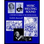 Hardcover Music Melting Round Book