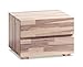 Produktbild Hasena Woodline Nachttisch Dupla Kernesche Natur 2 Schubladen