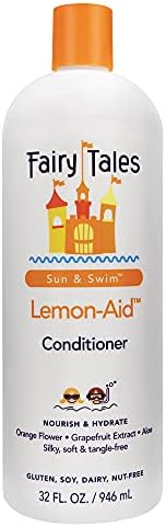 Fairy Tales Swimmer Conditioner for Kids - 32 oz | Made with Natural Ingredients in the USA | Replenish and Restore from Chlorine and Salt Damage | No Parabens, Sulfates, or Synthetic dyes