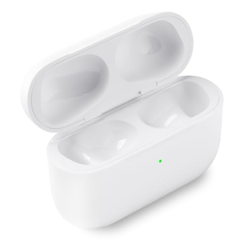 For Airpods Pro�p�[�d�P�[�X Airpod Pro 1 2 �p�̏[�d�� ���C�����X�[�d�P�[�X�̑�֕i �G�A�[�| �C���t�H���[�d�p Bluetooth�y�A�����O�{�^������ �C���t�H���Ȃ�