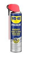 WD-40 Specialist Sprühfett Smart Straw 300ml – Hochviskoses Sprühfett für Zahnräder, Scharniere & Seilzüge, bildet eine widerstandsfähige Schutzschicht für dauerhafte Schmierung unter Belastung