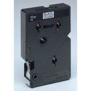 Preisvergleich Produktbild Brother Schriftbandkassette 12mm TC-101 transparent / schwarz