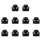 WLJH 10x T10 Twist Lock Socket 168 194 W5W Wedge for Instrument Cluster Panel Dash LED Lights Bulb Gauge Bulbs Base Sockets PC194 PC195