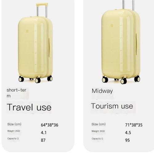 Suitcase Large Suitcase, Multifunctional Password Box, Male and Female Student Suitcase, Universal Wheel Boarding Box Luggage(Green,26IN)2