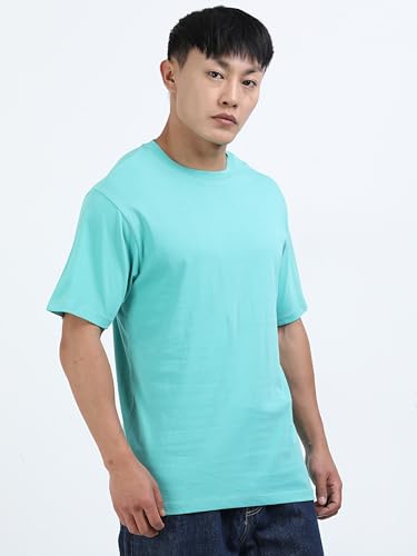 Image of Men's T-Shirts Ringspun Cotton Crew Neck Tee Shirts|Casual Wear T Shirt | Pre Shrunk with Panel Wash