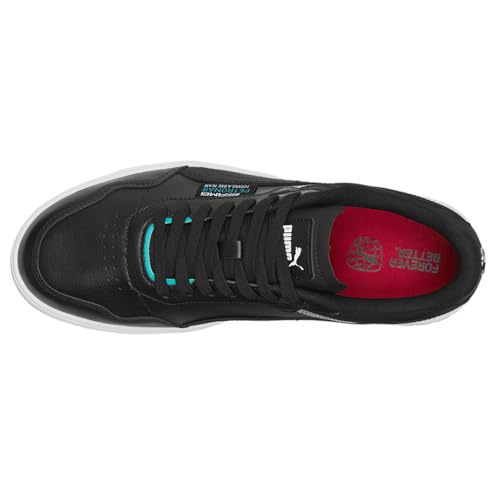 PUMA Mens Mercedes Amg Petronas F1 Court Ultra Lace Up Sneakers Shoes Casual - Black - Size 12 M