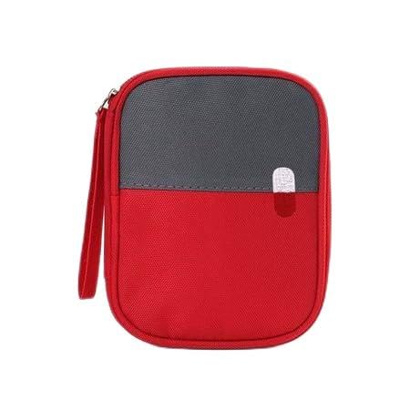 Image of Medicine Bag, First Aid Kit Box, Emergency Kit, First Aid Pouch, Medicine Pouch, Portable Medicine Storage Bag for Home, Office, Travel (Small) Pack of 1 (Malticolour)
