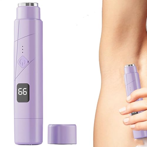 Rasoio elettrico da donna a doppia testina, Rasoio elettrico da donna 2 in 1,Rasoio per il viso per la zona bikini - Rifinitore per bikini a doppia testa da donna, rifinitore portatile per del corpo e
