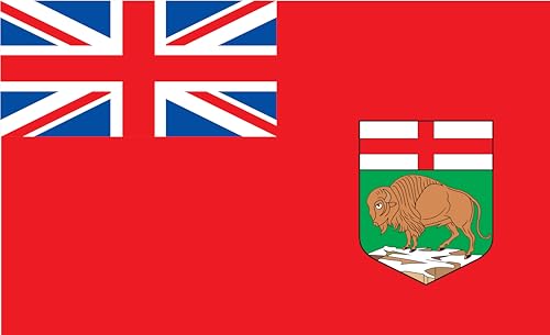 Drapeau Manitoba résistant au vent drapeau provincial 150x90cm - 2