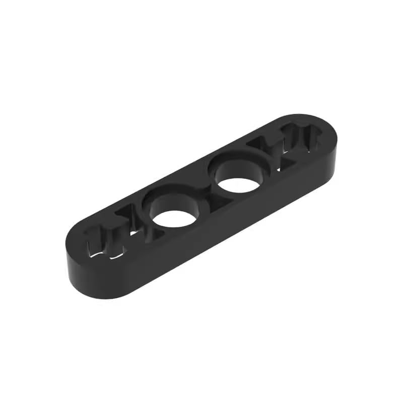 BrickBuddy Gobricks GDS-690 Technic Beam 1 x 4 Thin 50PCS Compatible with Lego Toy 32449 63782 DIY Parts and MOC Components for Major Brick Brands Color:Black 26