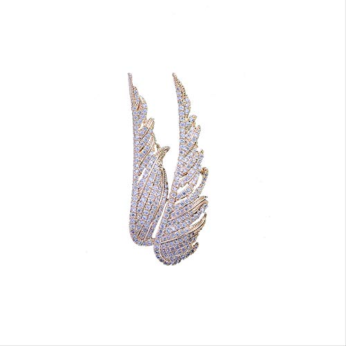 Brooch Angel Wings pour costume de mariage et soirées habillées
