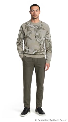 Image of BOSS Men's Techno Twill Tapered Chino Trousers