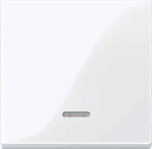Preisvergleich Produktbild Merten 436025 Wippe mit Kontrollfenster, aktivweiß glänzend, System M