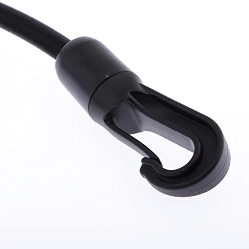 Cuerda extensible y cordón elástico con ganchos y clips inoxidables de 2.5m 4