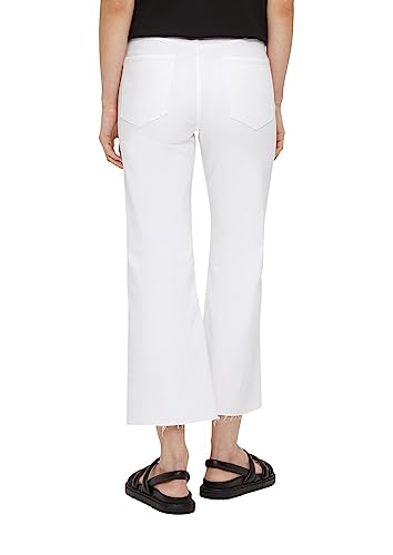 s.Oliver Women's 2131812 Jeans, Flared Leg, weiß 01Z8, 42