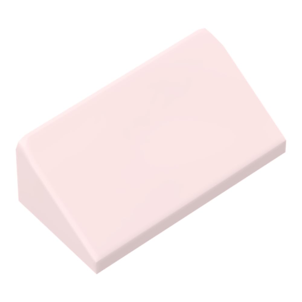 XYEIUGO GDS-661 85984 1x2x2/3 30° Sloped Brick, light pink, 50 PCS