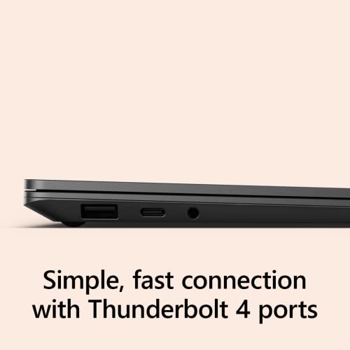 Image of Microsoft Surface Laptop 5 (2022), 13.5 inch Touch Screen, Thin & Lightweight, Long Battery Life, Fast Intel i7 Processor for Multi-Tasking, 16GB RAM, 512GB Storage with Windows 11, Black (Renewed)