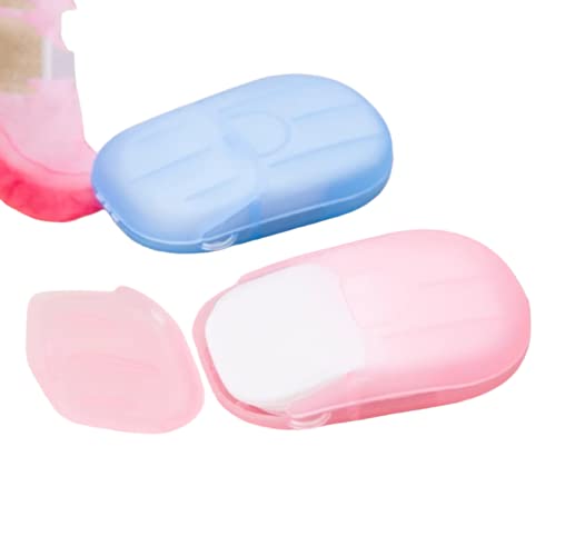 DMC MINI TRAVEL SOAP BOXES WITH 30 STRIPS OF DISINFECTING PAPER SOAP PER BOX(PACK OF 3)