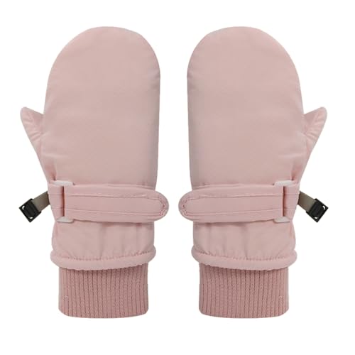 Kid Insulated Snow Gloves Baby Toddler Winter Ski Gloves with String Elastic Wrist for Easy On Wear Ultimates Warmth