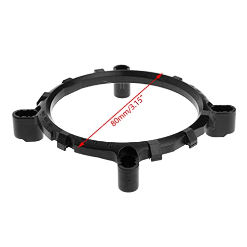 Soporte para ventilador de CPU y radiador, pieza para montaje de ventiladores y disipador, estable y fácil de instalar para LGA775/1150/1155/1156 negro miniatura 3