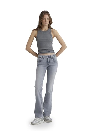 Mavi Damen Bella MID-Rise Jeans, Grey Brushed STR, 30/32 2