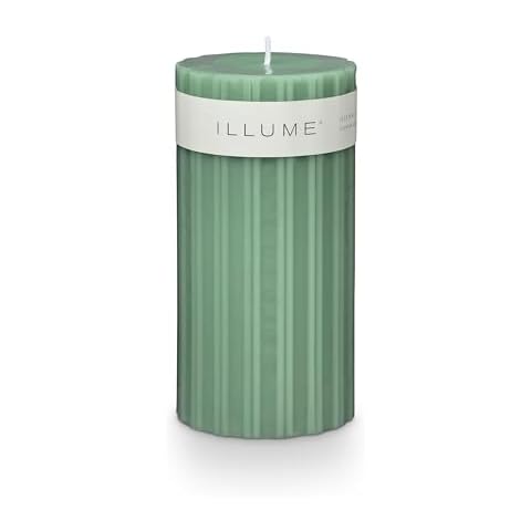Illume Hinoki Sage Pillar Candle Cover