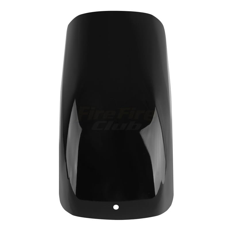 Garde-boue arrière noir moto pour rouler au sec en Cafe Racer